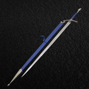 Handmade Glamdring Sword of Gandalf with Cover Lord of The Rings (LOTR) Replica Sword (Blue) Costume Weapons Terror Defender 