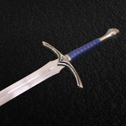 Handmade Glamdring Sword of Gandalf with Cover Lord of The Rings (LOTR) Replica Sword (Blue) Costume Weapons Terror Defender 