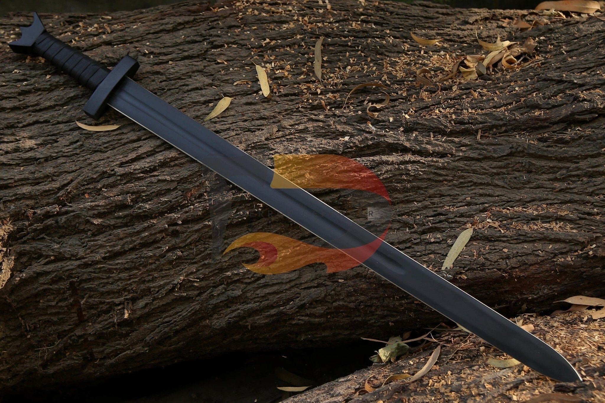 Handmade Medieval Viking Sword High Carbon Steel | Japanese Spring Steel | Movie Replica Sword | Functional Sword | Battle Ready Sword Costume Weapons Terror Defender 