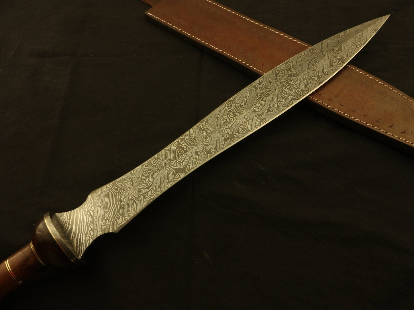 Roman Gladius Historical Custom Handmade Damascus Steel Blade, Dagger Warrior Sword Costume Weapons Terror Defender 