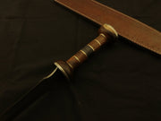 Roman Gladius Historical Custom Handmade Damascus Steel Blade, Dagger Warrior Sword Costume Weapons Terror Defender 