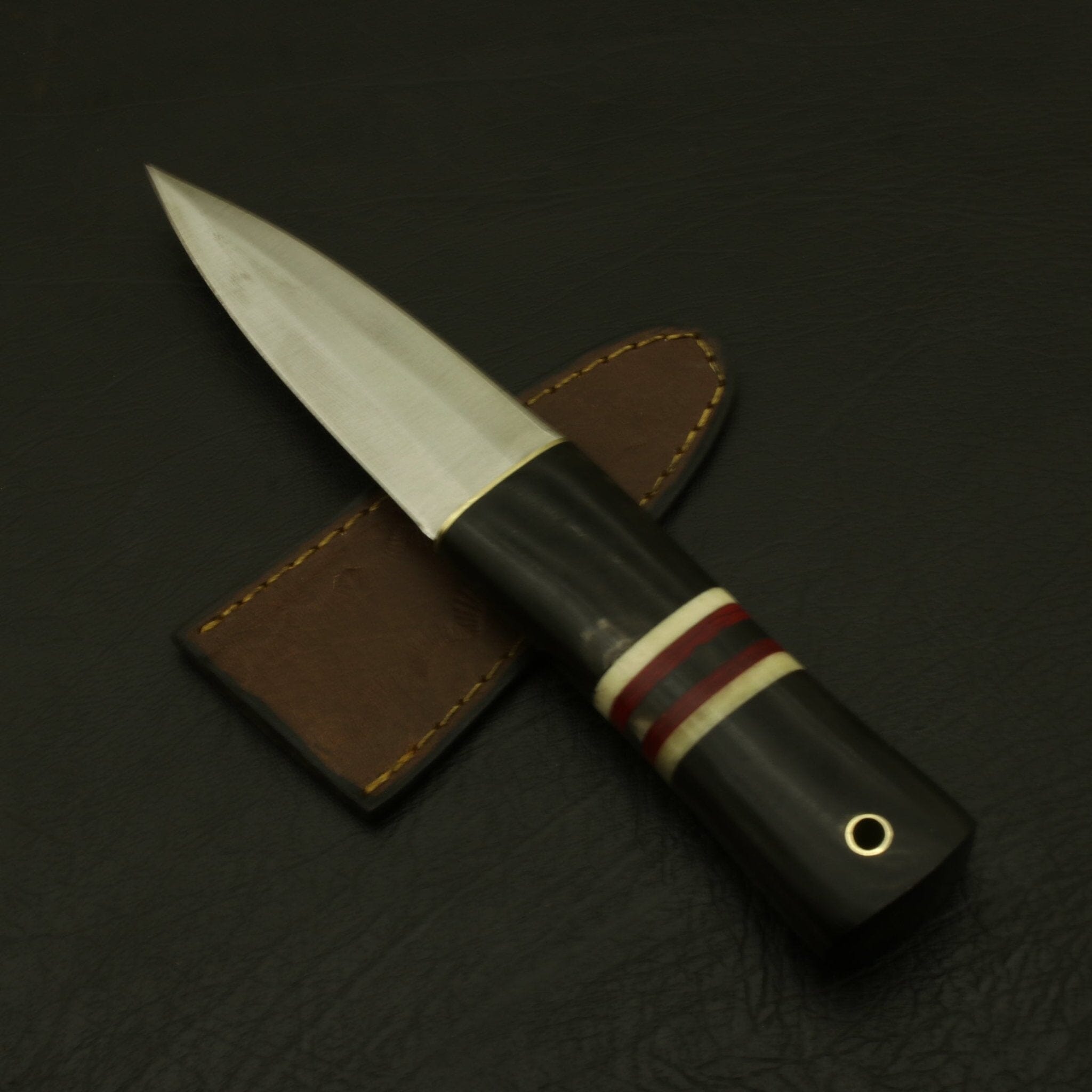 Timeless Addition to Your Collection Handcrafted Scottish Dirk Knife and Sheath Hunting Terror Defender 